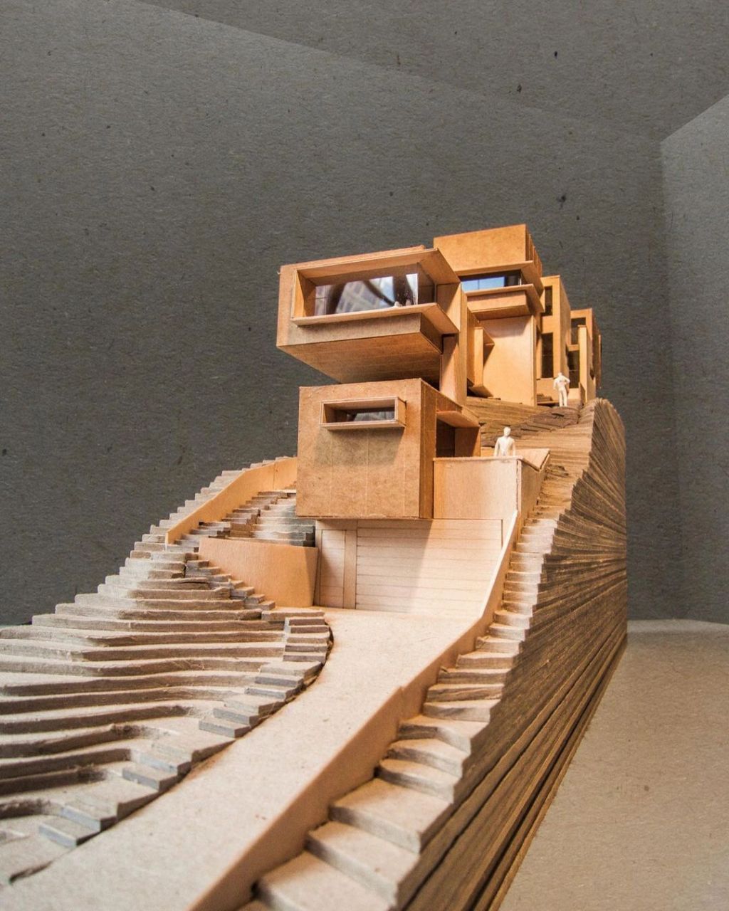 细腻光影间的微缩天堂 毕设建筑模型灵感精选